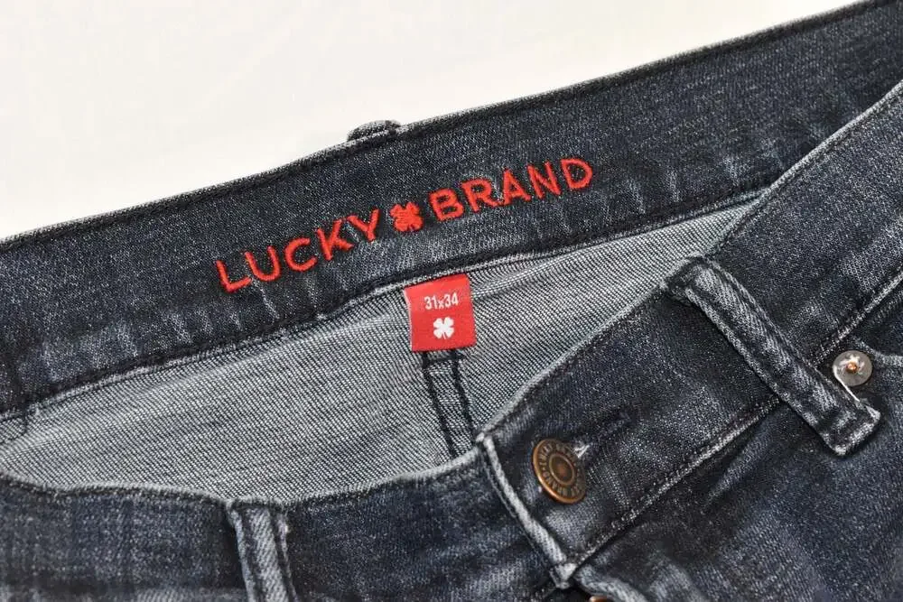 Lucky Brand Men's Dark Wash Straight Leg Jeans Size 31x34 (1059)